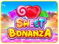 PP စလော့ဂိမ်း ထဲက Sweet Bonanza Logo