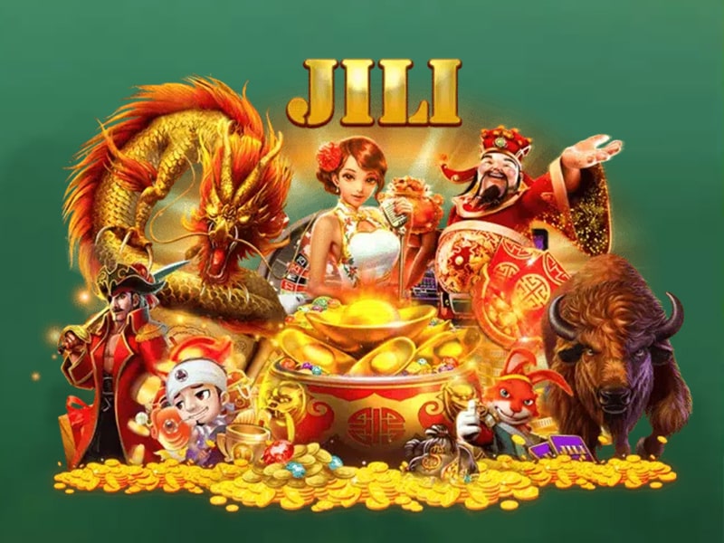 JILI game characters and JILI Logo