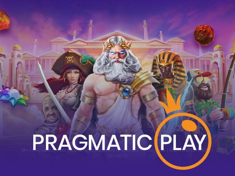 PP slot game characters and Pragmatic play Logo