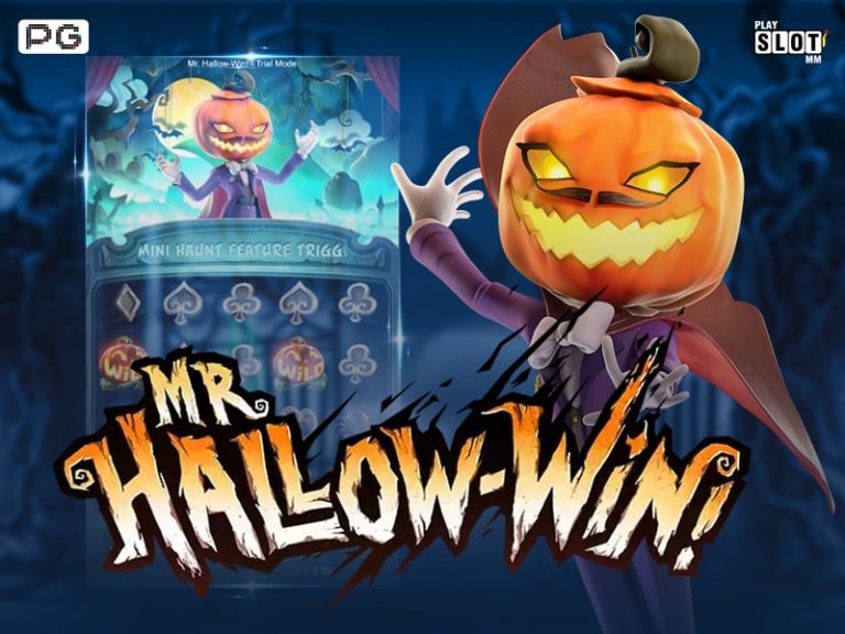 Mr.Hallow-Win Logo and Character